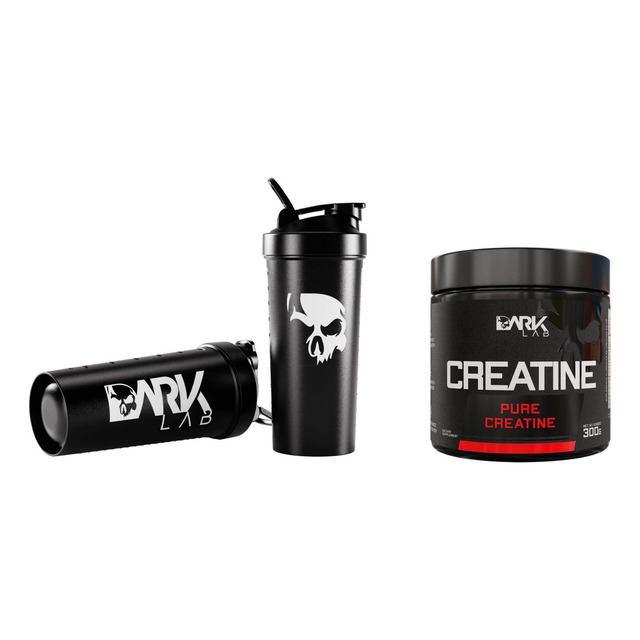 Creatina Pura 300g + Coqueteleira Fuse 700ml Dark Lab Sabor Sem Sabor Creatina Pura 300g + Coqueteleira Fuse 700ml Dark Lab Sabor Sem Sabor