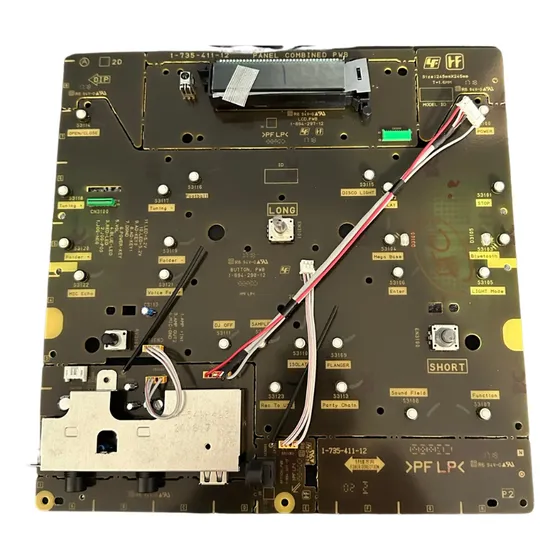 Placa Painel Display System Sony Mhc-gt3d - Y8288965a
