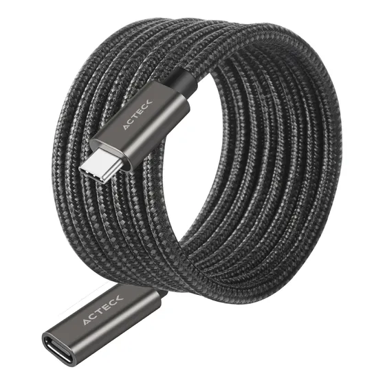 Cable Extension Usb C A Usb C E414 Acteck Carga Ultra Rapida