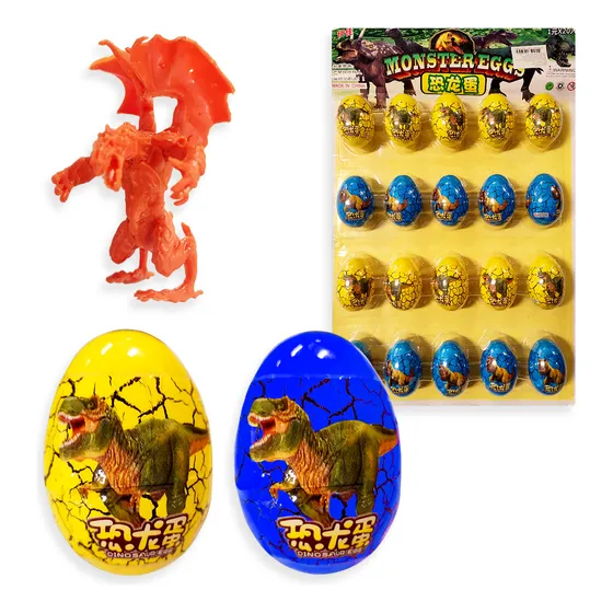 Sorpresas Cumpleaños Pack 20 Huevos Dinosaurio Monstruos