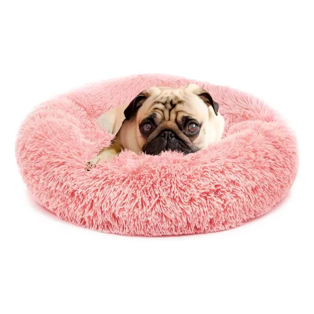 Cucha 80cm Cama Colchon Puff Plush Mascota Antiestress Atrix