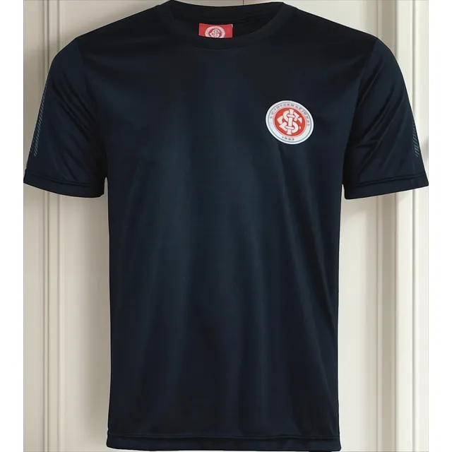 Camisa Time Internacional Oldoni Preta Licenciada Dry Fit