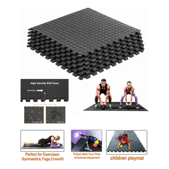 Piso Eva Esterilla Tipo Tatami Foami Gimnasio Antiresbalante