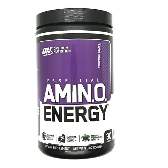 Amino Energy 30 Servicios 270 Gr Optimun Nutrition Aminoácido Bcaa Energizante