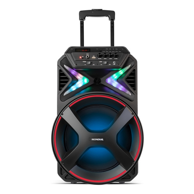 Caixa Amplificada Connect Lights Cm-400 Mondial Cor Preto 110v/220v Caixa Amplificada Connect Lights Cm-400 Mondial Cor Preto 110v/220v
