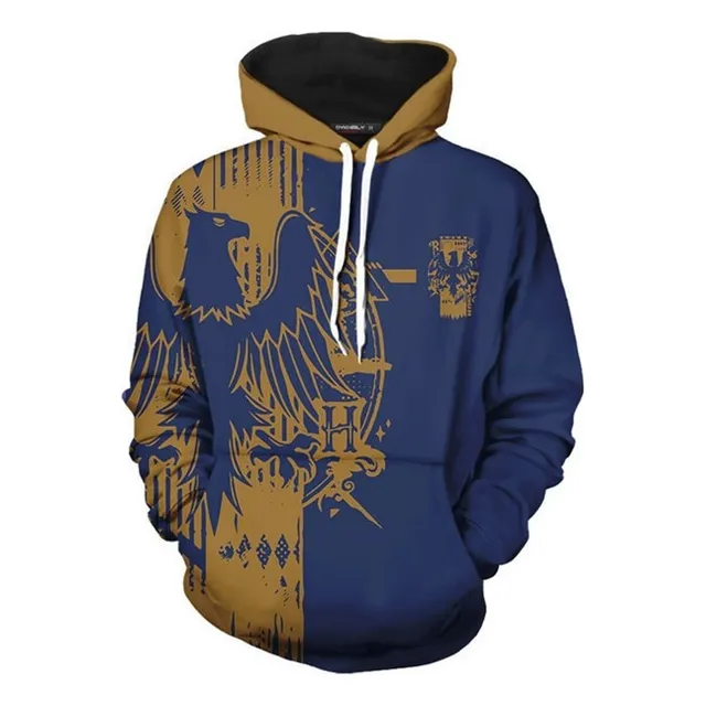 Di Sudadera Capucha Harry Potter Ravenclaw Adulto Pullover