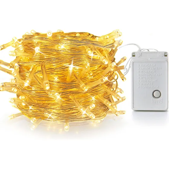 100 Luces Tira Led 220v Navidad Guirnalda Arbol Decoracion
