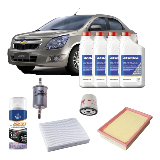 Kit Revisao Cobalt 1.8 2013 2014 2015 Kit7906