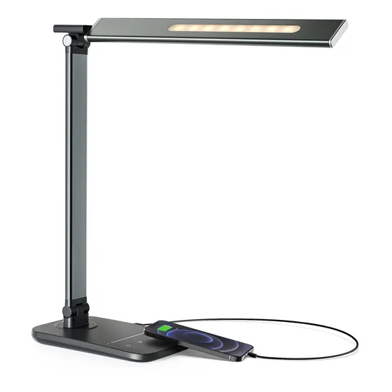 Lampara Escritorio Led Metal Para Oficina Casa Luz 10 5