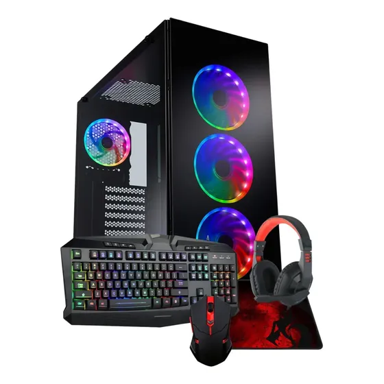 Pc Torre Gamer Ryzen 5 32gb Ram Ssd 960gb Raedon Pro Rgb 32 Gb | Cuotas sin interés
