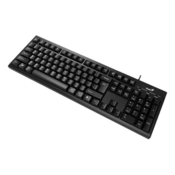 Teclado Genius Smart Kb-100 Usb Qwerty Negro