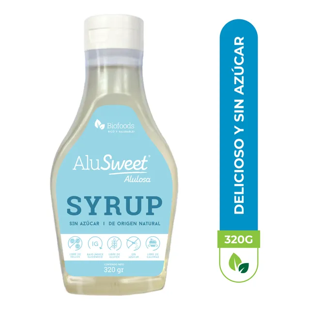 Alusweet Syrup Alulosa Sin Azúcar