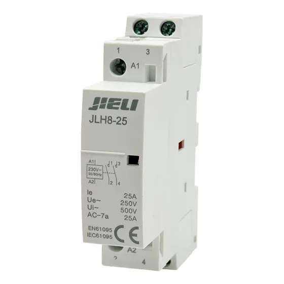 Contactor Modular 1 Din Bipolar 25a 220v 2x25 Jieli Hvac Controlador Iec61095 Riel Din