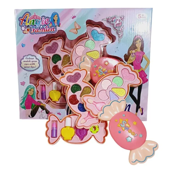 Set De Belleza Maquillaje Real Para Niñas Makeup Girls