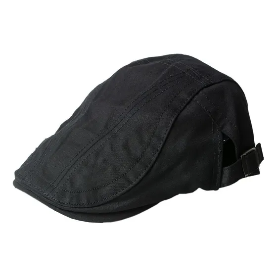 Boina Inglesa Con Correa Unisex Sol Moda Gorro Sombrero Tela