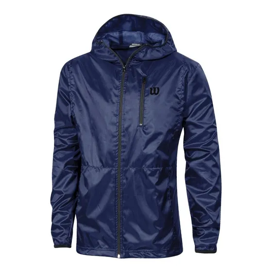 Campera Rompeviento Wilson Training Hombre Tenis Padel Golf