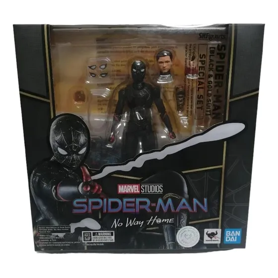 Figura Spider-man: No Way Home Spider-man Black & Gold Suit