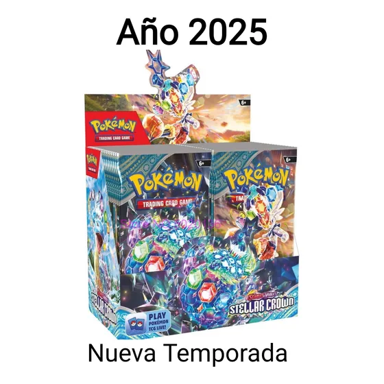 Caja De 36 Sobres Pokémon Sellada Nueva Cartas Colección 
