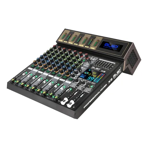 Mesa De Som Soundcraft Epm 8, 8 Canais Mono E 2 Estéreo