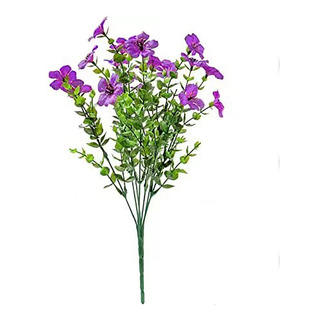 Decoração De Buquê De Flores Com Simulação De Violeta M De 7 Decoração De Buquê De Flores Com Simulação De Violeta M De 7