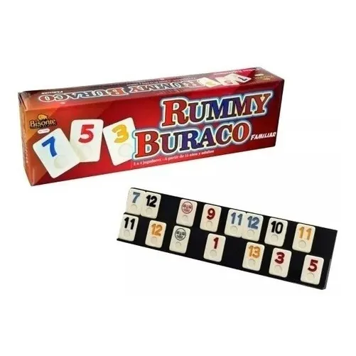 Rummy Burako Modelo Clasico Marca Bisonte Art 7180