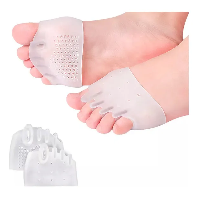 Separador De Dedos De Silicona X Par Protector Sujetador