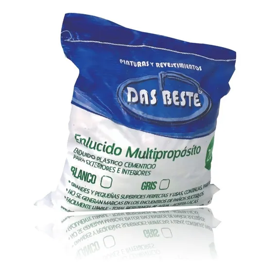 Enlucido Multipropósito Das Beste Bolsa X 20 Kg. Blanco