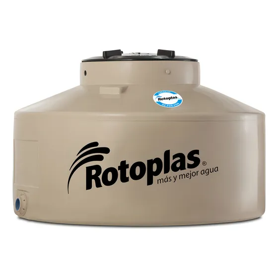Tanque De Agua Rotoplas 1000L Flat cuatricapa polietileno