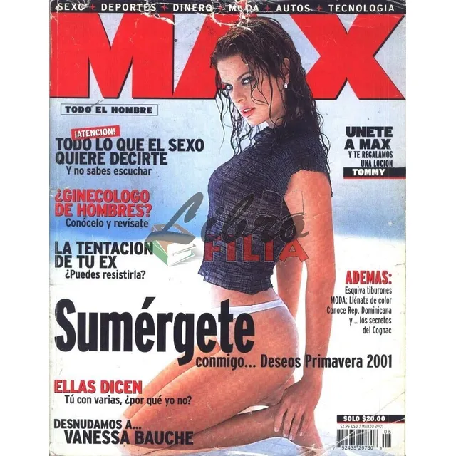 Revistas Max, Fhm, Maxim Y H Para Hombres (2001-2007)