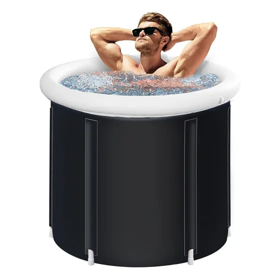 Tina De Baño Para Crioterapia Ice Bath Hielo Bañera Plegable
