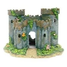 Penn Plax Adorno Acuario Resina Castillo Medieval,13 Cms