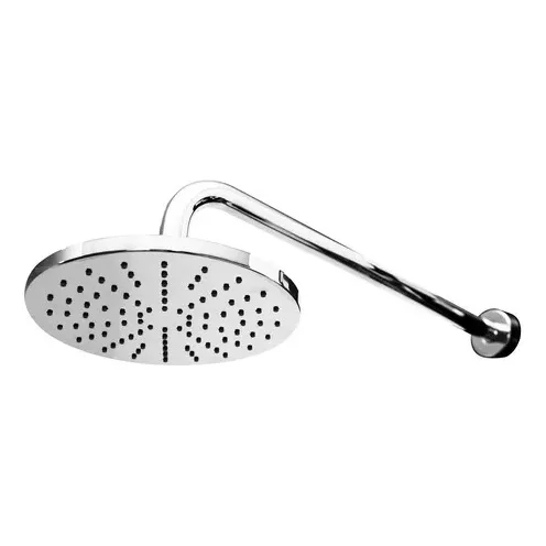 Regadera Ducha 8 Pulgadas Redonda Con Tubo Y Roseta Gs