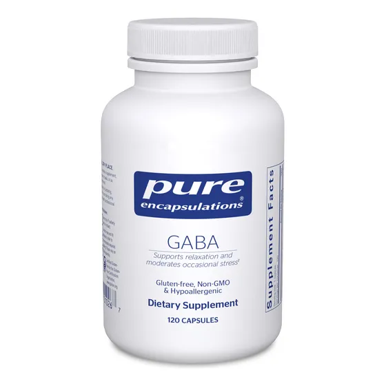 Suplemento Pure Encapsulations Gaba 120 Cápsulas