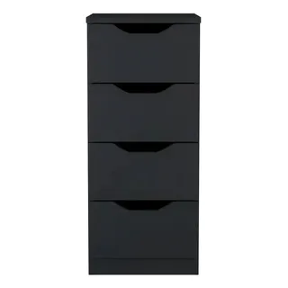 Gaveteiro Gaveteiro Para EscritĂłrio E Quarto 4 Gaveta Preto Fosco MultivisĂŁo Gaveteiro Gaveteiro Para EscritĂłrio E Quarto 4 Gaveta Preto Fosco MultivisĂŁo
