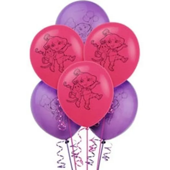 Globos Diego, Dora,  Minnie, Importados, Originales.