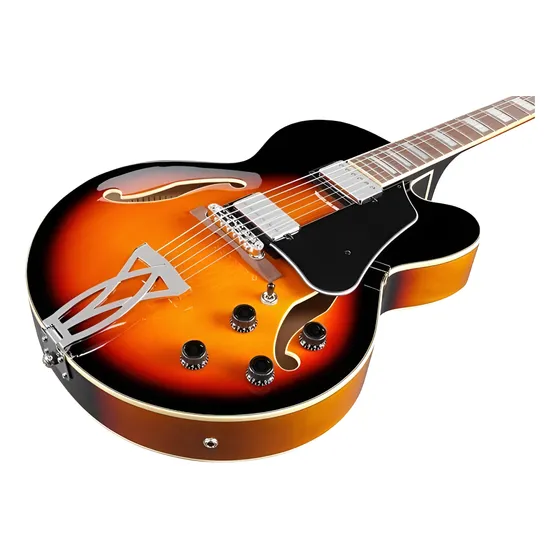 Ibanez Af75-bs Guitarra De Caja Hollow Body
