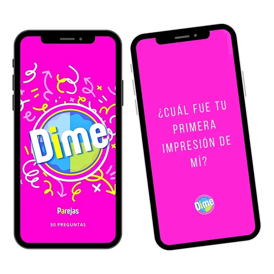 Dime Parejas - Juego Digital De Preguntas Divertidas Curiosa