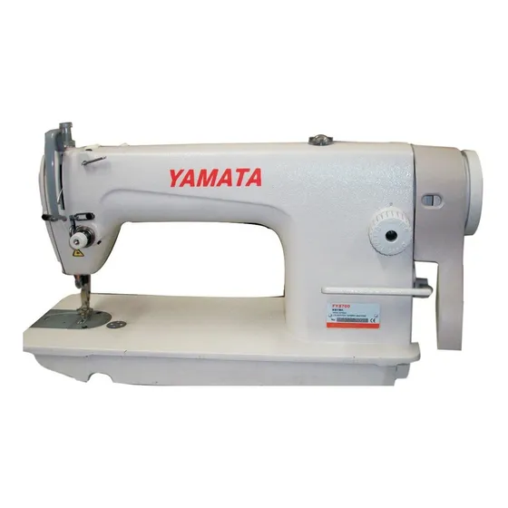 Máquina De Costura Reta Yamata Industrial Cor Cinza 127/220v