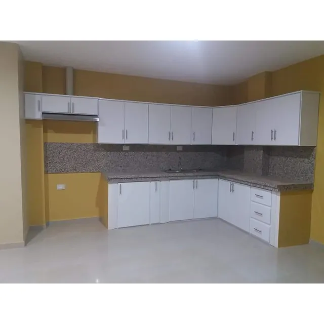 Cocina Modular En Hidrogufo Color Blanco