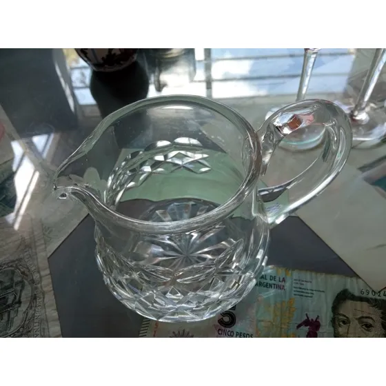Jarra De Cristal Para Leche 