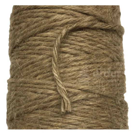 Hilo De Yute 4mm 100 Metros Macrame Artesanias Cordon Soga