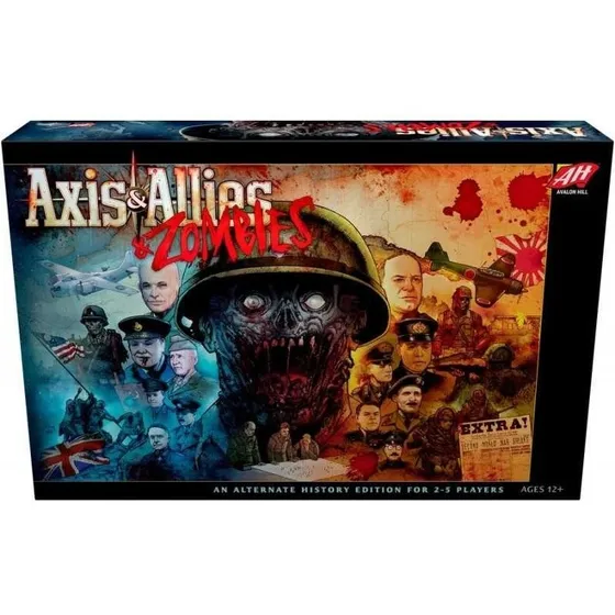 Axis & Allies - Zombies - Juego De Mesa - En Inglés
