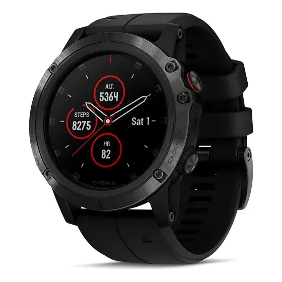 Garmin Fenix 5x Plus 51mm Zafiro Negra Smartwatch