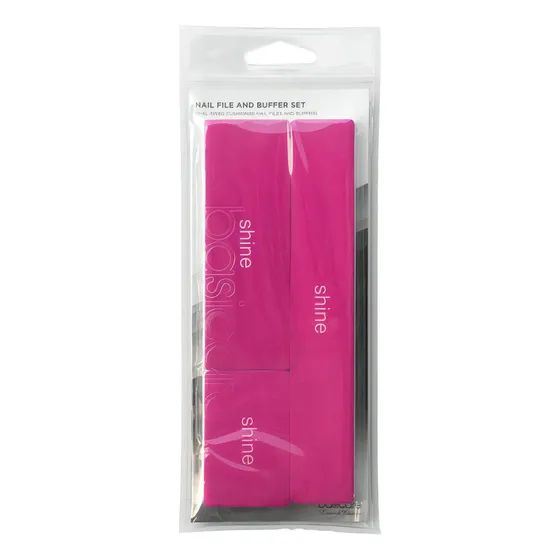 Set Limited Limas Y Buffer Uñas 3 U Basiccare 3c