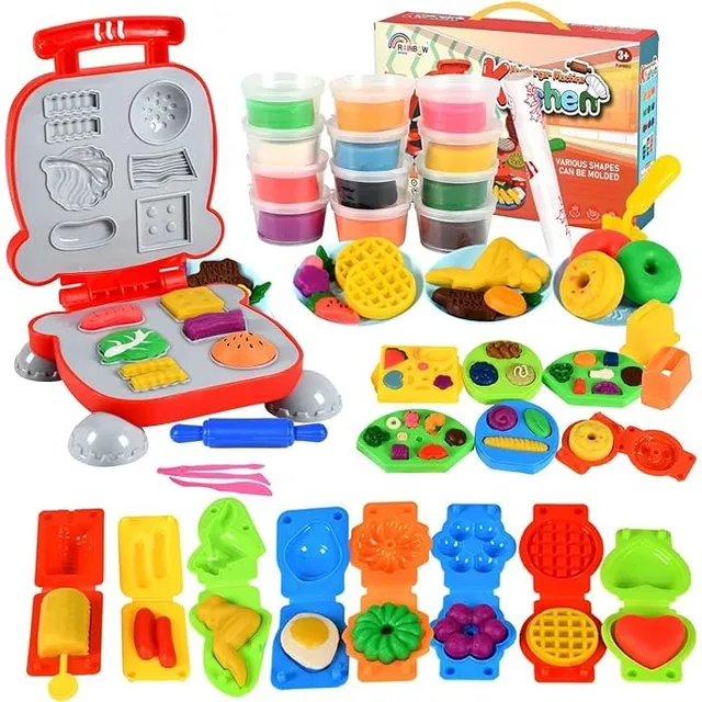 Kit De Arcilla Plastilina De Colores Para Nino 42 Pcs