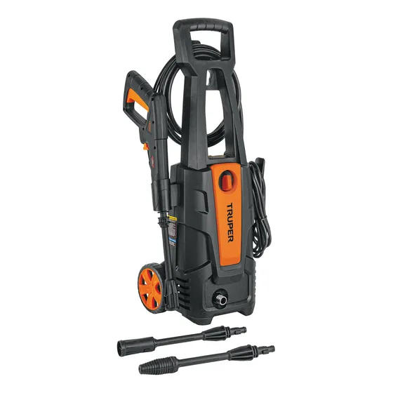 Hidrolavadora Eléctrica 1800 Psi Alta Presion 2 Hp Truper Color Negro/Naranja 110V