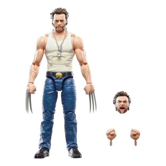 Figura Wolverine Marvel Legends Legacy Deadpool Collection