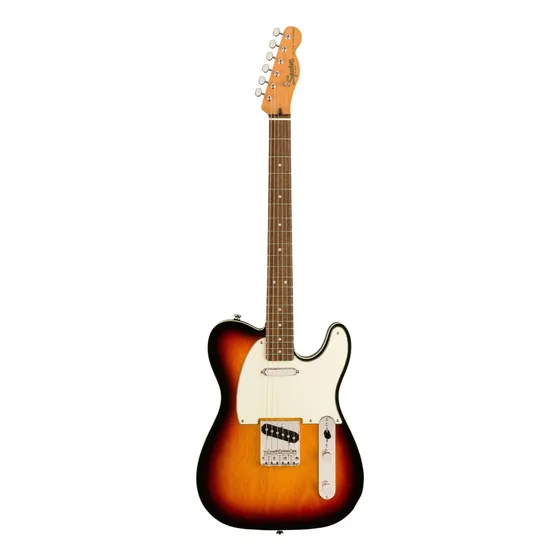 Guitarra elétrica Squier by Fender Classic Vibe '60s Custom Telecaster de nyatoh sunburst brilhante com diapasão de louro indiano