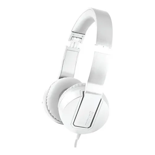 Audífonos Diadema Con Micrófono Maxell Solids2 Metalz Blanco