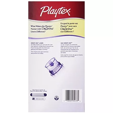 Playtex Nurser System Drop Ins - Revestimientos Para Botella